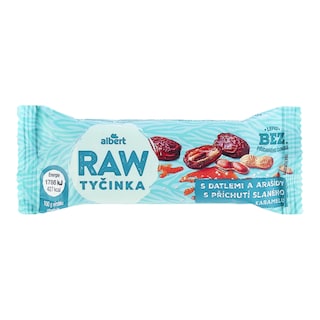 Albert Raw Tyčinka slaný karamel