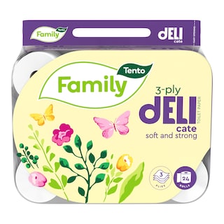 Tento Toaletní papír Family Delicate 3 vrstvý