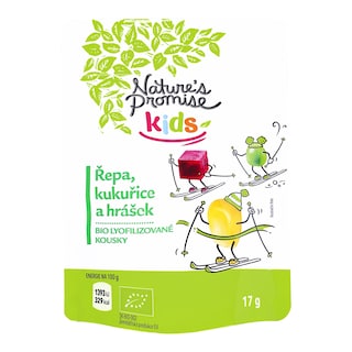 Nature's Promise Bio Kids Mrazem sušená zelenina