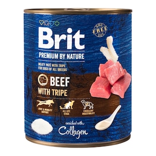 Brit Premium by Nature Konzerva, hovězí a dršťky