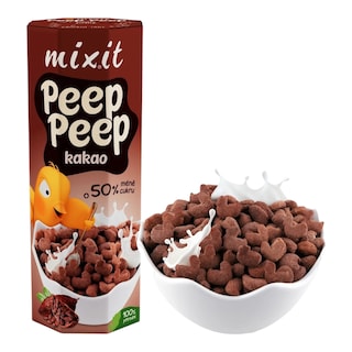 Mixit Cereálie Peep Peep kakao
