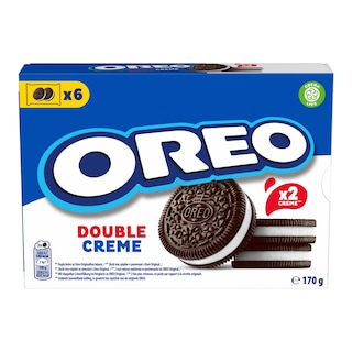 Oreo Double Creme Sušenky s vanilkovou náplní