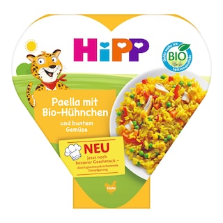HiPP Bio Paella s kuřecím masem a zeleninou