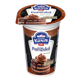 Mlékárna Kunín Šlehačka pařížská 27%