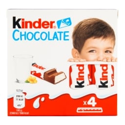 Kinder Chocolate čokoláda s mléčnou náplní