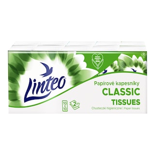 Linteo Papírové kapesníky