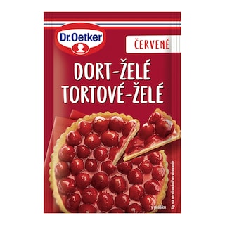 Dr. Oetker Dort-želé červené