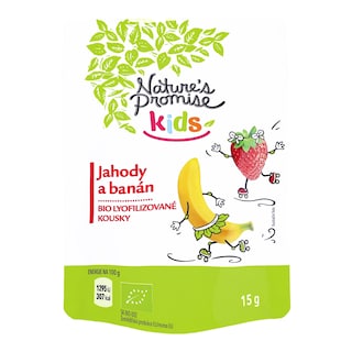 Nature's Promise Bio Kids Mrazem sušené jahody