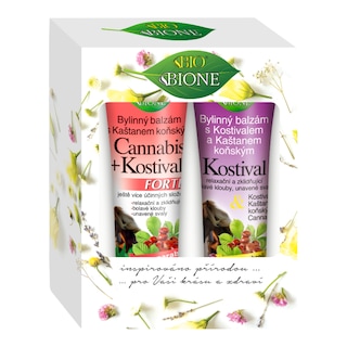 Bione Cannabis Dárkový set balzámy kostival