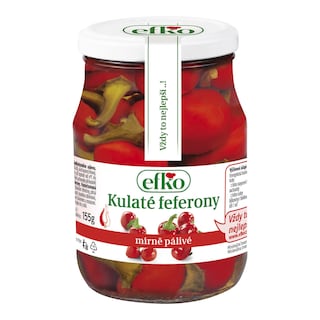 Efko Kulaté feferony mírně pálivé