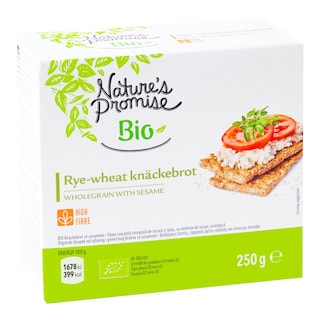 Nature´s Promise Bio Knäckebrot se sezamem