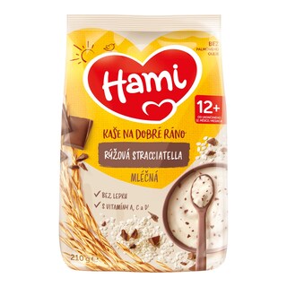 Hami Mléčná kaše rýžová straciatella