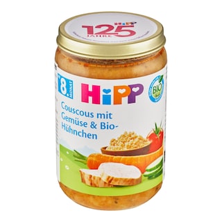 Hipp Bio Kuskus se zeleninou a bio masem