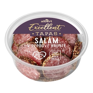 Albert Excellent Tapas Salám v pepřové krustě