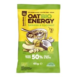 Bombus Oat Energy ovesná kaše banán a kokos