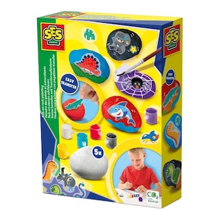 Ses Malování kamínků s nálepkami