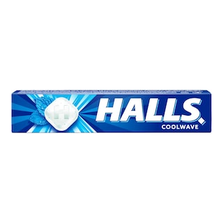 Halls Coolwave bonbóny mentol a eukalyptus