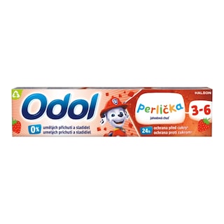 Odol Perlička zubní pasta s fluoridem jahodová