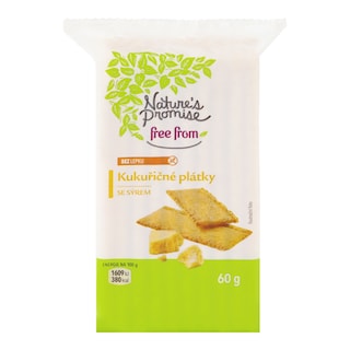 Nature's Promise Kukuřičné plátky se sýrem