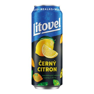Litovel Černý citron nealkoholické