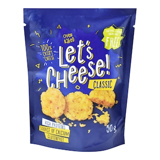 Let's Cheese classic Sýrový snack