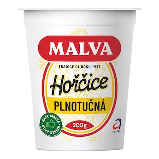 Malva Hořčice plnotučná