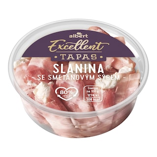 Albert Excellent Tapas Slanina se sýrem