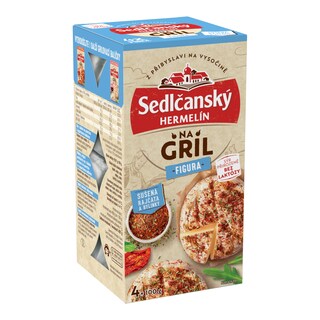 Sedlčanský Hermelín na gril Figura bylinky