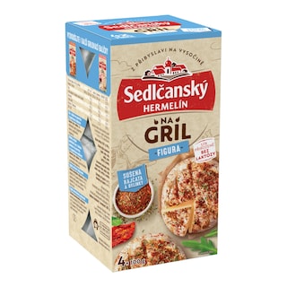 Sedlčanský Hermelín na gril Figura bylinky