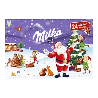 Milka Adventní kalendář mléčná čokoláda