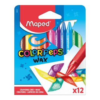 Maped Voskovky Color'peps 12 Barev, Trojhranné