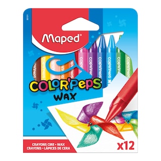 Maped Voskovky Color'peps 12 Barev, Trojhranné
