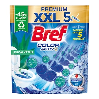 Bref Color Aktiv Eucalyptus tuhý WC blok