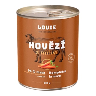 Louie Hovězí s mrkví a vitamíny
