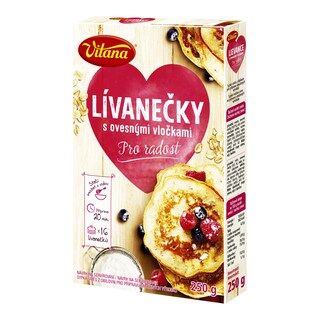 Vitana Lívanečky s ovesnými vločkami