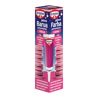 Dr. Oetker Gelová barva potravinářská růžová