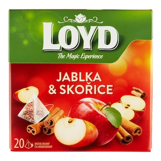 Loyd Ovocno-bylinný čaj jablko a skořice
