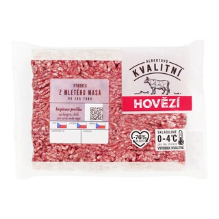 Mleté hovězí maso 10 % tuku