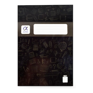 Alpha Premium sešit 464, A4, linkovaný, 20 listů