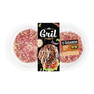 Albert Hovězí burger s čedarem