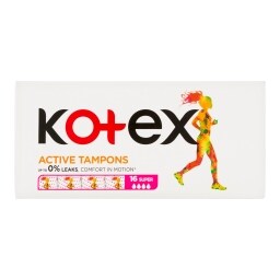 Kotex Active Super Tampóny