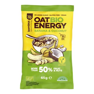 Bombus Oat Energy ovesná kaše banán a kokos