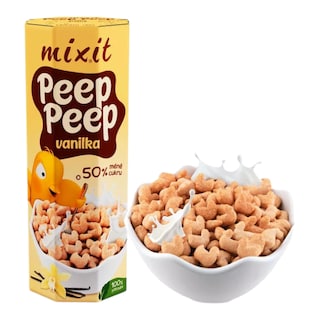 Mixit Cereálie peep peep vanilka