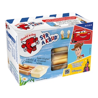 Veselá Kráva Sýr a Křup