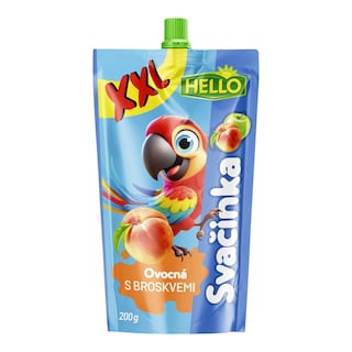 Hello Ovocná přesnídávka s broskvemi