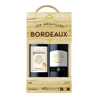 Les Vins de Bordeaux dárkové balení vína