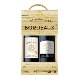 Les Vins de Bordeaux dárkové balení vína