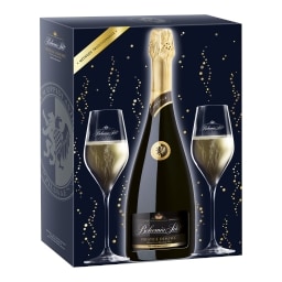 Bohemia Sekt Prestige Demi sec a dvě sklenice