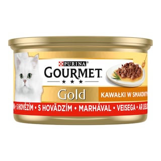 Gourmet Gold Konzerva s hovězím v omáčce