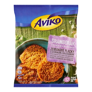 Aviko Bramborák s česnekem a majoránkou